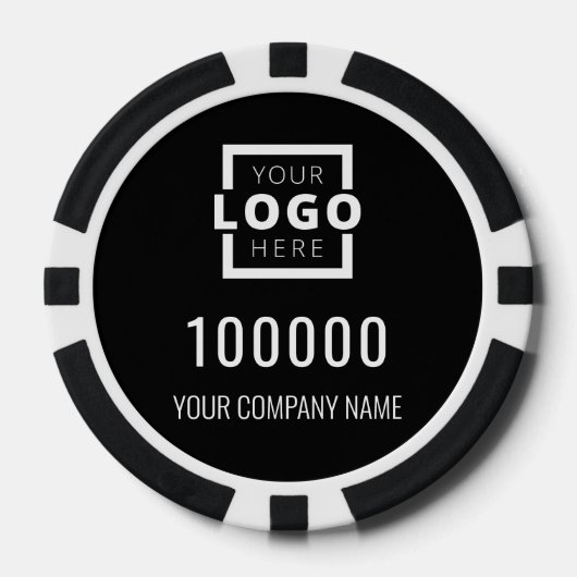 Firmenlogo Pokerchips (Vorderseite)