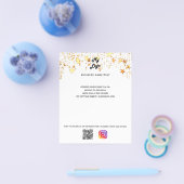 Firmenlogo Qr-Code-Instagramm für benutzerdefinier Flyer (Einzeln)