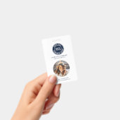 Firmenlogo QR-Code Modernes Mitarbeiter-Foto-ID Ausweis (Handheld)