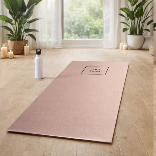 Firmenlogo Rose Gold Metallgeschäft Yogamatte