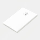 Firmenlogo | Saubere, einfache Berufliche Post-it Klebezettel (angewinkelt)
