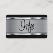 Firmenlogo / Schädel Visitenkarte (Rückseite)