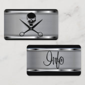 Firmenlogo / Schädel Visitenkarte (Vorne/Hinten)