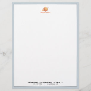 Firmenlogo Schatten Briefkopf