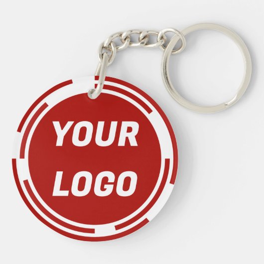 Firmenlogo Schlüsselanhänger (Rückseite)