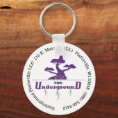 Firmenlogo Schlüsselanhänger (Vorderseite)