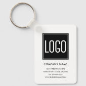 Firmenlogo Schlüsselanhänger (Vorderseite)