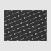 Firmenlogo schwarz seidenpapier (Vorderseite)