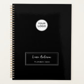 Firmenlogo Schwarzweiß Planer (Vorderseite)