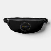 Firmenlogo Slogan Black Elegant Bauchtasche (Ablage )