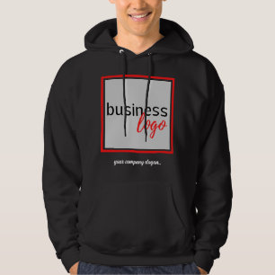 FIRMENLOGO SLOGAN BUSINESS MARKIERT UNIFORM NAMED HOODIE