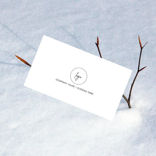 Firmenlogo Social Media Icon Digital QR Code Visitenkarte