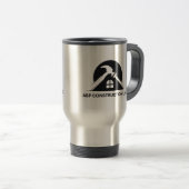 Firmenlogo Stainless Steel Travel Mug Reisebecher (VorderseiteRechts)