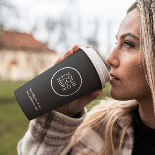 Firmenlogo | Stilvoll modern Beruflich Pappbecher