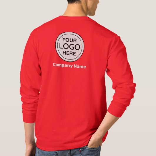 Firmenlogo T-Shirt (Rückseite)