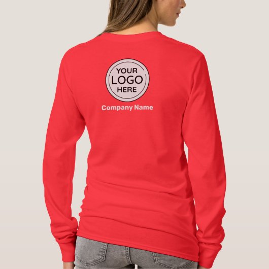 Firmenlogo T-Shirt (Rückseite)