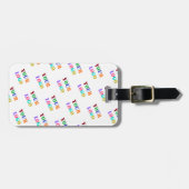 Firmenlogo-Tags-Tag Gepäckanhänger (Vorderseite horizontal)