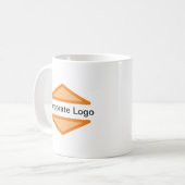Firmenlogo-Tasse Kaffeetasse (Vorderseite Links)