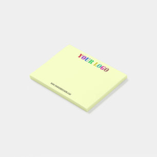 Firmenlogo Text Branded Post-it® Notizblätter Beis Post-it Klebezettel