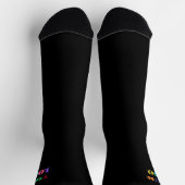 Firmenlogo Text Ihre Werbesocken Socken (Oben)