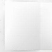 Firmenlogo & Text Moderne Trifold Broschüre (Innen Erste Seite)