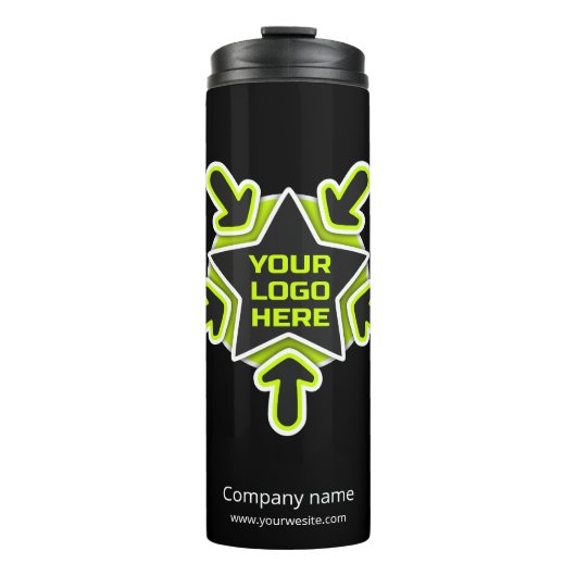 Firmenlogo Thermosbecher (Vorderseite)