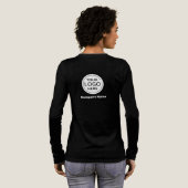 Firmenlogo Tri-Blend Shirt (Voller Rückseite)