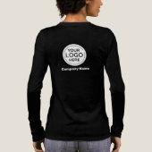 Firmenlogo Tri-Blend Shirt (Rückseite)