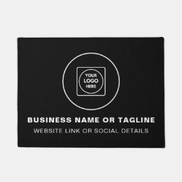 Firmenlogo-Türmatte im modernen Design Fußmatte