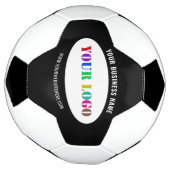 Firmenlogo und Ball-Vorlage für den benutzerdefini Fußball (Gedreht)