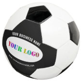 Firmenlogo und Ball-Vorlage für den benutzerdefini Fußball (Dreiviertel)