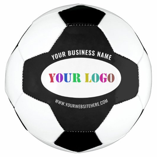 Firmenlogo und Ball-Vorlage für den benutzerdefini Fußball (Vorderseite)