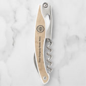 Firmenlogo und Informationen | Hintergrundinformat Kellnermesser (Rückseite)