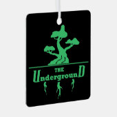 Firmenlogo und Informationen Kundenempfehlung Ornament Aus Metall (Vorderseite Rechts)