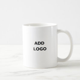 Firmenlogo und Informationen Kundengeschenk Kaffeetasse