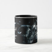 Firmenlogo und Informationen Tasse (Zentrum)