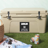 Firmenlogo und QR-Code Fenster Vinyl-Umformer Aufkleber (Kühler)