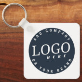 Firmenlogo und Rücksendeadresse Schlüsselanhänger (Vorderseite)