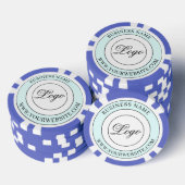 Firmenlogo und Text für benutzerdefinierte Markenb Pokerchips (Stapel)