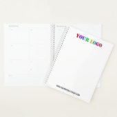 Firmenlogo und Text-Geschäftsplaner Planer (Anzeige)