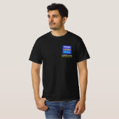 Firmenlogo und Text oder Slogan | Kleine Unternehm T-Shirt (Vorne ganz)