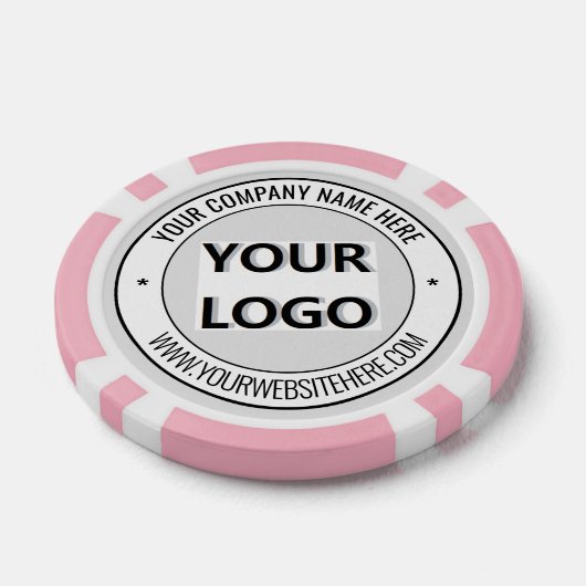 Firmenlogo und Text-Poker-Chips Wählen Sie Farben Pokerchips (Einzeln)