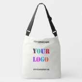 Firmenlogo und Text-Tasche oder Großbildtasche Tragetaschen Mit Langen Trägern (Vorderseite)