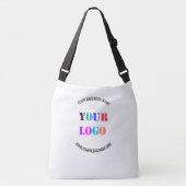 Firmenlogo und Text-Tasche oder Großbildtasche Tragetaschen Mit Langen Trägern (Vorderseite)