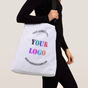 Firmenlogo und Text-Tasche oder Großbildtasche Tragetaschen Mit Langen Trägern
