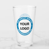 Firmenlogo und Textglas - Farben auswählen Glas (Vorderseite)