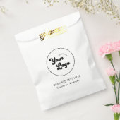 Firmenlogo und Textwerbung für kundenspezifische U Geschenktütchen (Versiegelt)