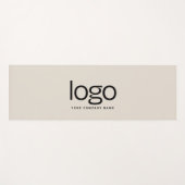 Firmenlogo und Textwerbung Yogamatte (Vorderseite (Horizontal))