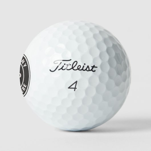 Firmenlogo und Website Firmenmitarbeiter Golfball (Logo)