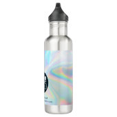 Firmenlogo und Website-Holografic Mitarbeiter Edelstahlflasche (Rechts)